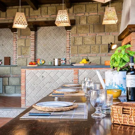 וילה My Exclusive Italy - Luxury With Breathtaking Seaview, Pool, Bbq סורנטו